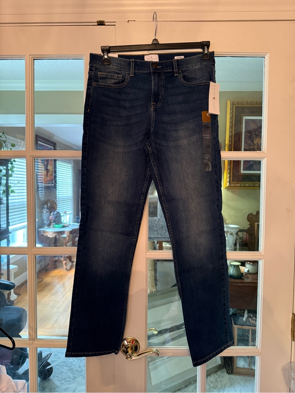 True Craft Indigo Straight Jeans